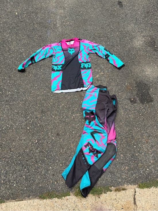 Fox Other - Fox Teal & Pink Swim Jersey and Pants
